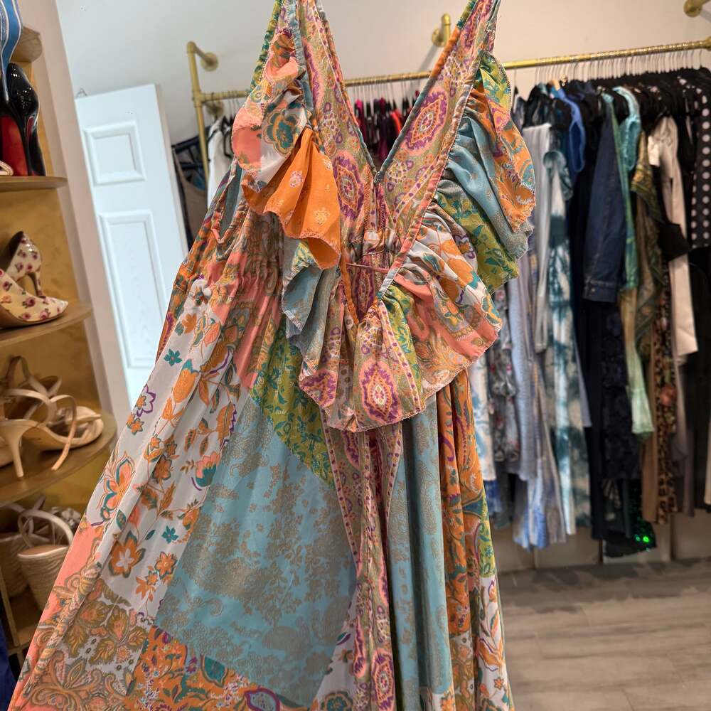 Zimmermann Junie Racerback High-Low Midi-Dress